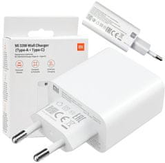 Xiaomi Xiaomi Mi 33W USB stenski polnilnik (tip A+tip C)