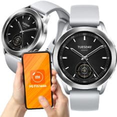 Xiaomi Pametna ura Xiaomi Watch S3 srebrna