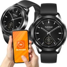 Xiaomi Pametna ura Xiaomi Watch S3 črna