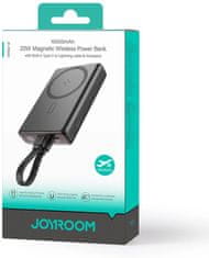 Joyroom Joyroom Powerbank JR-PBM01 10000mAh 20W 1x USB-C 2x Lightning črna + kabel