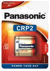 Panasonic Baterija CRP2 / CR-P2 / DL223 1BL PANASONIC 6V (1 kos)