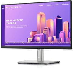 DELL Monitor 22" Dell P2222H 21,5-palčni DP HDMI VGA 5xUSB Črn 3-letna garancija