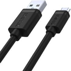 Unitek Unitek Y-C451GBK Mobilni kabel microUSB-USB 2.0 1M