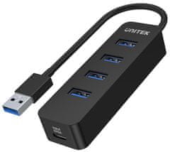 Unitek Unitek USB Hub H1117A 4 vrata USB-C na USB 3.1 aktivno 10W