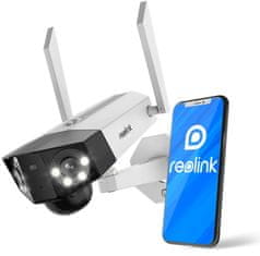 Reolink Reolink DUO 2 polnilna IP kamera Wi-Fi 6MP LED 30 m