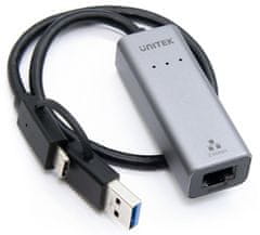 Unitek Unitek U1313C Adapter USB-A/C na RJ45 2,5G Ethernet