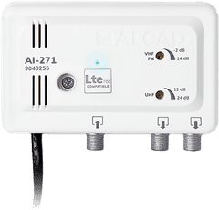 ALCAD Širokopasovni TV repetitor Alcad AI-271 1we/2wy LTE700