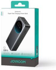 Joyroom Joyroom Digitalni zaslon Powerbank JR-PBF05 30000mAh 65W PD 3.0 QC 3.0 1x USB-A 2x USB-C s kablom