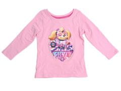 Ljubki dom Otroška majica z dolgimi rokavi 2 kom PAW PATROL roza/svetlo roza - različne velikosti Velikost: 98 - 104