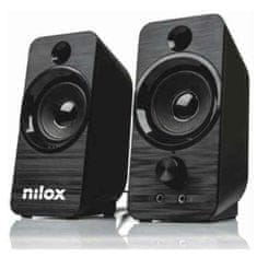 Miramarket Altavoces PC Nilox NXAPC02 6W Črna