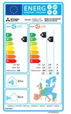 Mitsubishi Electric MUZ-AY42VG klimatska naprava, z montažo