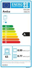 Amica ES06117B vgradna pečica