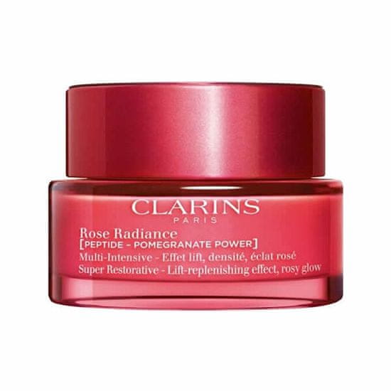 Clarins Lifting in posvetlitvena krema Super Restorative Rose Radiance (Cream) 50 ml