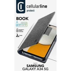 CellularLine preklopna torbica, Samsung A34 5G, črna