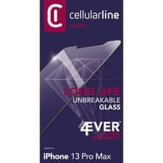 CellularLine zaščitno steklo LONGLIFE, iPhone 13 Pro Max