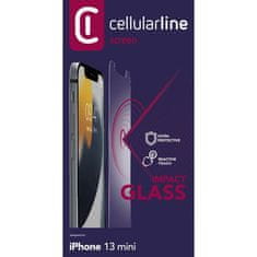 CellularLine  zaščitno steklo GLASS, iPhone 13 mini