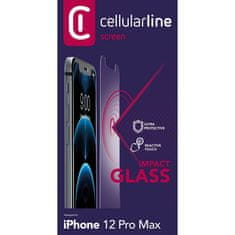 CellularLine  zaščitno steklo GLASS, iPhone 12 Pro Max