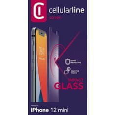 CellularLine zaščitno steklo GLASS, iPhone 12 mini