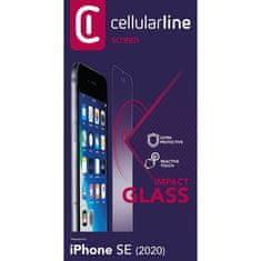 CellularLine zaščitno steklo GLASS, iPhone SE 2020