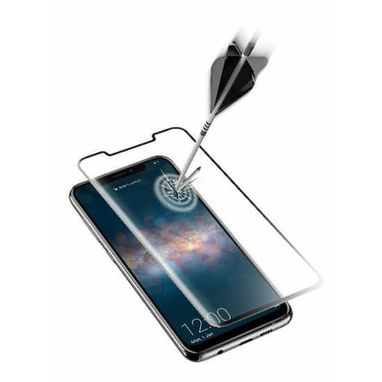 CellularLine zaščitno steklo CURVED, Huawei Mate 20 Pro, črno