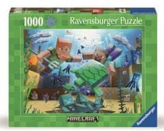 Ravensburger sestavljanka 120004219 Minecraft, 1000 delov