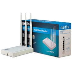 Inter-tech Usmerjevalnik Netis WF2710 WiFi5 802.11ac 450Mbit/s 4xLAN+WAN 3x antena (88883004)