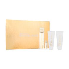 Michael Kors Sexy Amber Set parfumska voda 100 ml + parfumska voda 5 ml + gel za prhanje 100 ml + losjon za telo 100 ml za ženske