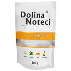 DOLINA NOTECI POPOLNA HRANA ZA ODRASLE PSE Z RAČKO IN BUČO 500 g