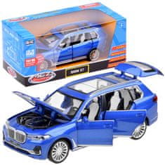 Toys Avto Suv BMW X7 1:32 kovinski model avtomobila zveni luči ZA3756