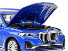 Toys Avto Suv BMW X7 1:32 kovinski model avtomobila zveni luči ZA3756