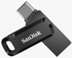 SanDisk Ultra Dual GO USB ključ, USB-C, 1TB, 400 MB/s, črn (SDDDC3-1T00-G46)