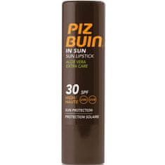 PizBuin Aloe vera SPF 30 balzam za ustnice (In Sun Lipstick Aloe Vera Extra Care) 4,9 g