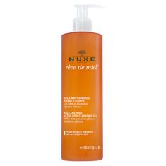 Nuxe Reve de Miel vlažilni gel za tuširanje (Face and Body Ultra -Rich Clean sing Gel) 400 ml