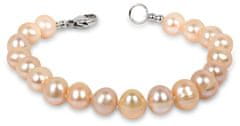 JwL Luxury Pearls Zapestnica iz pravih biserov lososa JL0142