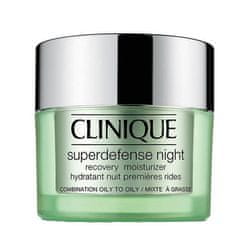 Clinique Superdefense (Night Recovery Moisturizer Combination To Oily Skin) 50 ml