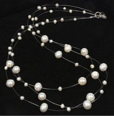 JwL Luxury Pearls Ogrlica iz levitacijskih pravih biserov JL0203