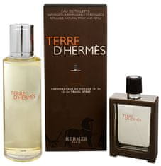 Hermès Terre D´ Hermes - EDT 30 ml (refillable) + EDT 125 ml (refill)