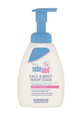 Sebamed Otroci pralni pena za obraz in telo Baby (Face & Body Wash Foam) 400 ml