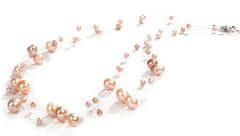 JwL Luxury Pearls Ogrlica iz levitacijskih pravih biserov JL0324