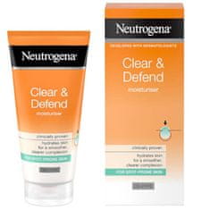 Neutrogena (Oil-Free Moisturiser) Clear & Defend (Oil-Free Moisturiser) 50 ml