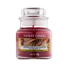 Yankee Candle Dišeča sveča Classic majhna Sparkling Cinnamon 104 g