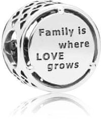 Pandora Srebrna perla Family roots 797590