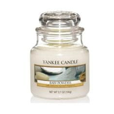 Yankee Candle Aromatična sveča Classic Majhen Baby puder 104 g