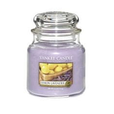 Yankee Candle Aromatična sveča Classic srednja limonina sivka 411 g