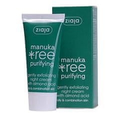 Ziaja Nežna piling nočna krema Manuka Tree Purifying 50 ml