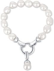 JwL Luxury Pearls Zapestnica iz pravih belih biserov JL0560