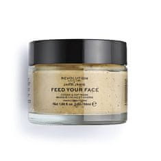 Revolution Skincare (Cocoa & Oat Moisturising Face Mask) 50 ml