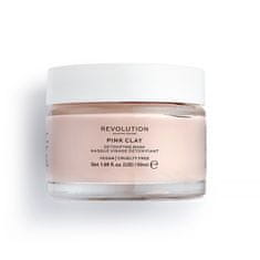 Revolution Skincare Detox ikační maska Pink glina ( Detox ifying Pink Clay Mask) 50 ml