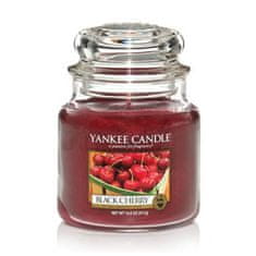 Yankee Candle Dišeča sveča Classic srednja Black Cherry 411 g