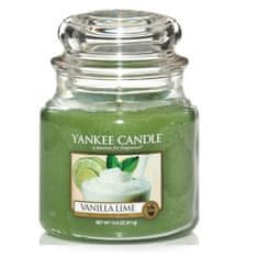 Yankee Candle Aromatična sveča Classic srednja Vanilla Lime 411 g